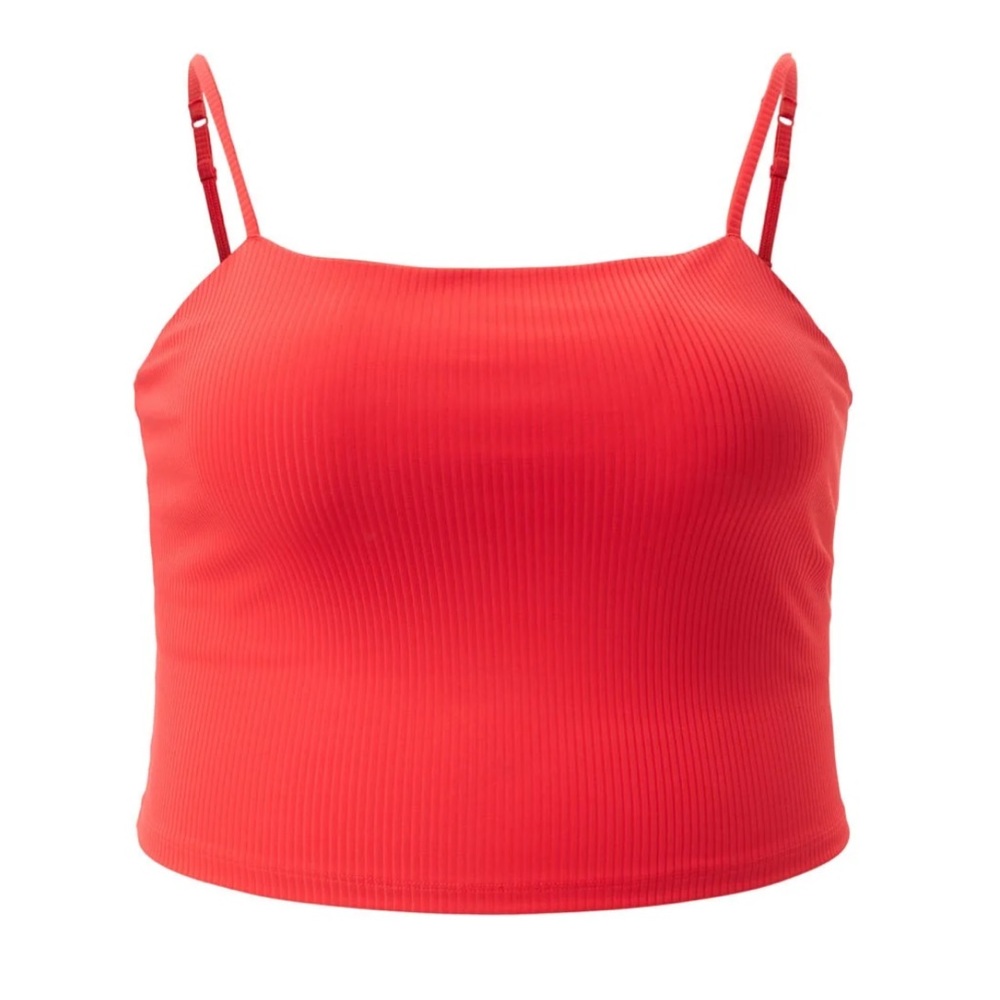 Girlfriend Collective Red Tank Top